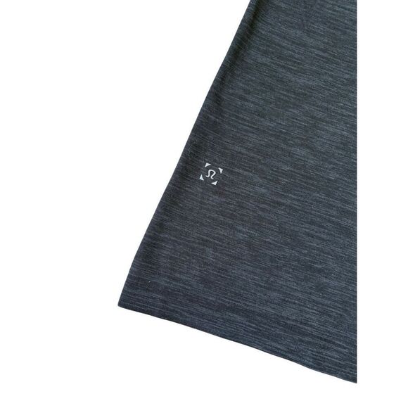 Lululemon Men’s Metal Vent Tech Athletic T-shirt Tee size M Graphite Dark Gray - Picture 8 of 8